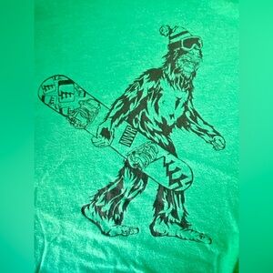 Bigfoot Ski Snowboarding Fun! Outdoor Enthusiast - Northwest Riders Shirt Mens L